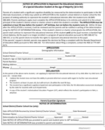 Application to Represent 
